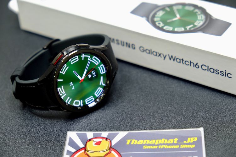 💢Samsung Galaxy Watch 6 Classic 47mm Bluetooth ประกัน 30-10-67 ยาวๆ สวยไร้รอย  ครบกล่อง