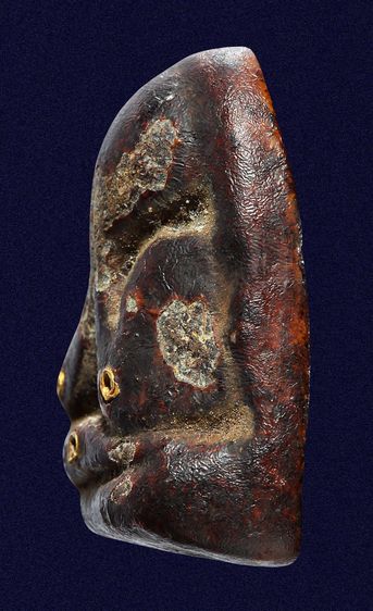 ☀☀☀ พระปิดตาหลังแบบหลวงพ่อแก้ว วัดเครือวัลย์ ฝังตะกรุดทองคำ 3 ดอก หายาก รูปที่ 3