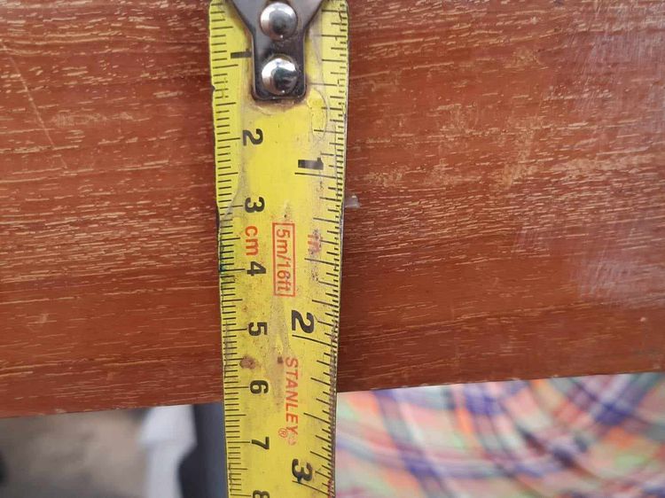 เตียงโบราณไม้สักทอง ขนาด 5 ฟุต รูปที่ 22