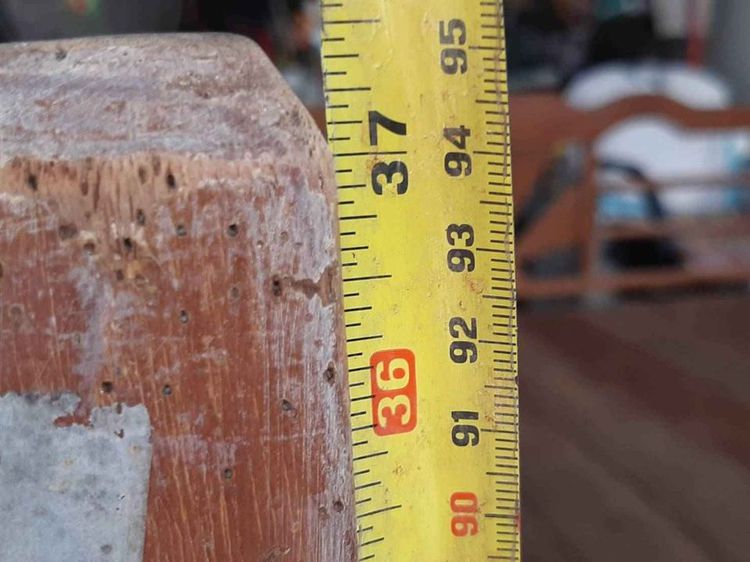 เตียงโบราณไม้สักทอง ขนาด 5 ฟุต รูปที่ 13