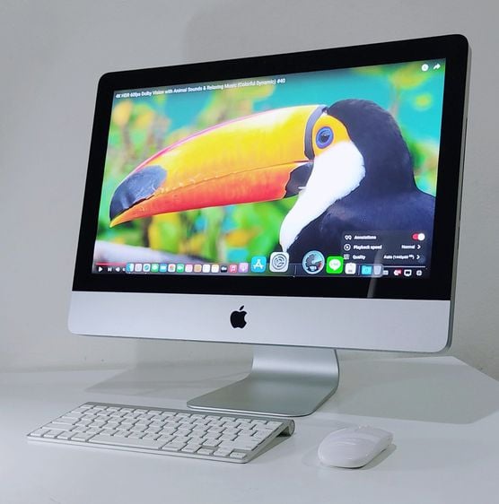 แมค โอเอส 8 กิกะไบต์ USB ไม่ใช่ iMac 21.5” Mid 2011Corei5 RAM 8GB SSD 128GB สภาพดี จอสวยลื่นมากพร้อมใช้งาน + Apple Wireless Keyboard+ Wireless mouse 