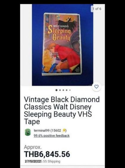 ลด​พิเศษ​ขาย​เหมา​ม้วน​วิดีโอ​วินเท​จ​ WALT​DISNEY'S​CLASSIC​CARTOON​ รูปที่ 15