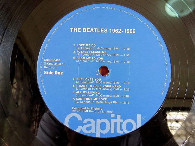 แผ่นเสียง เดอะบีทเทิล อัลบั้มสีแดง วงร็อคอังกฤษ The Beatles รูปที่ 6