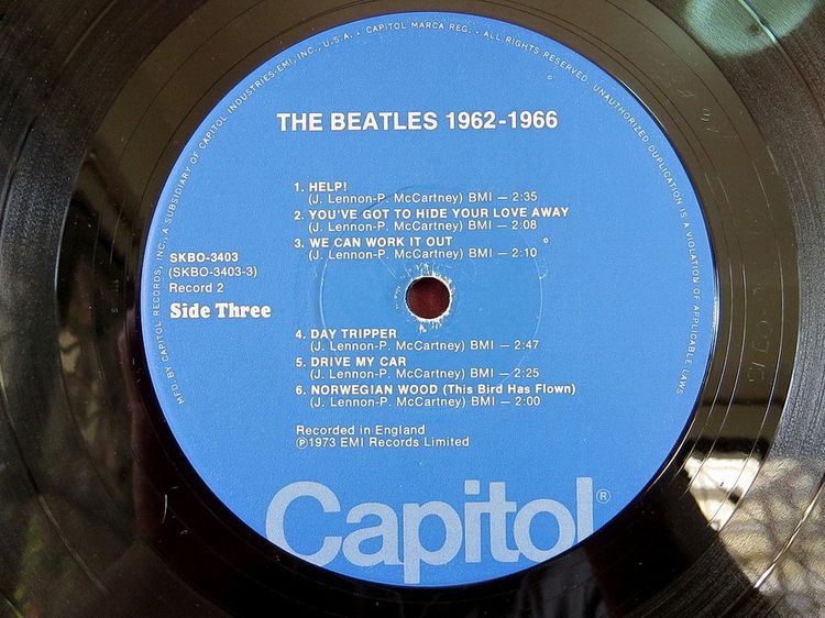 แผ่นเสียง เดอะบีทเทิล อัลบั้มสีแดง วงร็อคอังกฤษ The Beatles รูปที่ 8