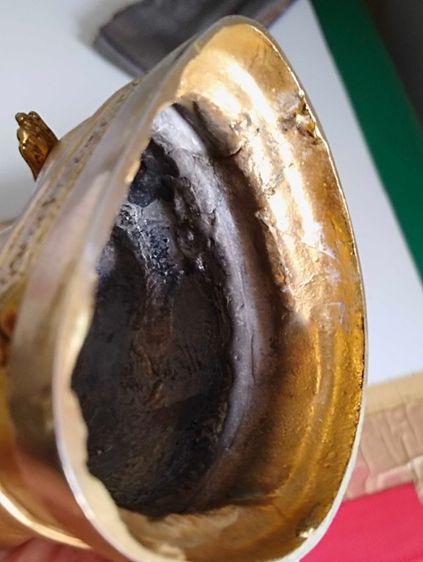 พระบูชาสมเด็จสังกัจจายณ์วัดเพชรสมุทร(วัดบ้านแหลม)ฐาน๓.๕นิ้วสูง๕นิ้ว รูปที่ 15