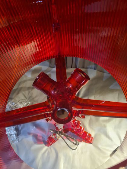 คาร์เทล บูกี้แลมป์ งาน reproduct Kartell Bourgie lamp reproduct สีชาใส ขนาดใหญ่ รูปที่ 2