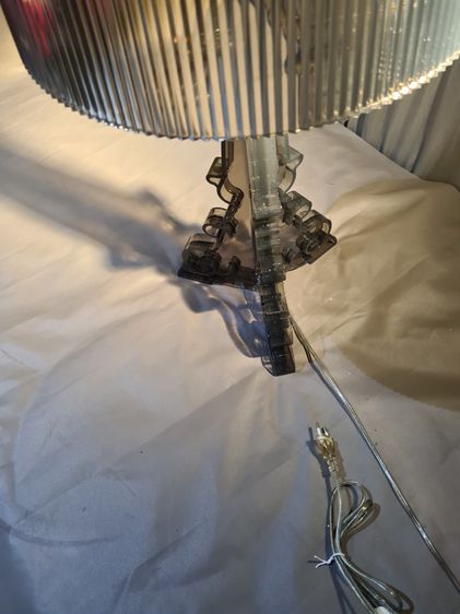 คาร์เทล บูกี้แลมป์ งาน reproduct Kartell Bourgie lamp reproduct สีชาใส ขนาดใหญ่ รูปที่ 10