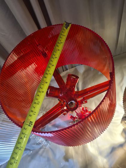 คาร์เทล บูกี้แลมป์ งาน reproduct Kartell Bourgie lamp reproduct สีชาใส ขนาดใหญ่ รูปที่ 5