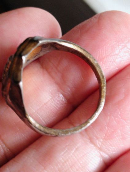 แหวนหลวงพ่อโสธรลงยาปี๒๕๐๖เนื้ออัลปาก้าขนาด๒ซม. รูปที่ 8