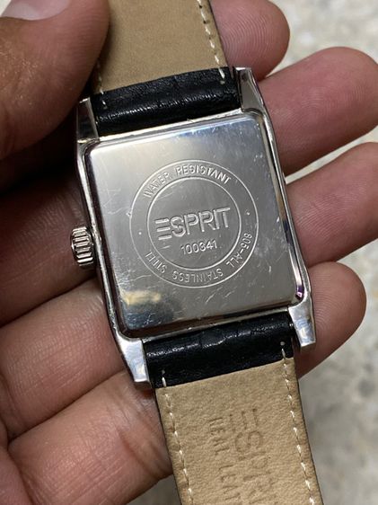นาฬิกายี่ห้อ ESPRIT  เอสพรี  ของแท้มือสอง เรือนใหญ่ สายเปลี่ยนใหม่  900฿ รูปที่ 3