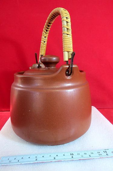 ป้านชา ใบใหญ่ เนื้อดินละเอียด สภาพสมบูรณ์ รูปที่ 8