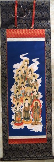 ภาพ พระยูไล พระพุทธเจ้า หลายพระองค์ ภาพวาด ให้สี สวยงาม