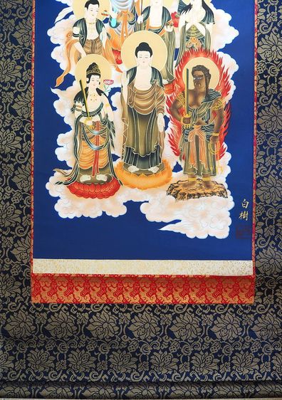 ภาพ พระยูไล พระพุทธเจ้า หลายพระองค์ ภาพวาด ให้สี สวยงาม รูปที่ 8