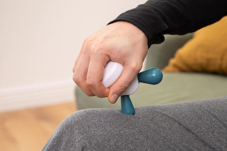 Abloom อุปกรณ์ นวดกล้ามเนื้อ แบบสั่น (ชาร์จไฟได้) Vibrating Electronic Massage Tool Fitness Massager รูปที่ 10
