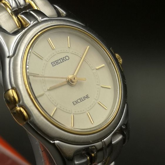 นาฬิกา Seiko Exceline นาฬิกาผู้หญิง ไม่เคยใช้งาน ข้อเต็มไม่เคยตัด รูปที่ 8