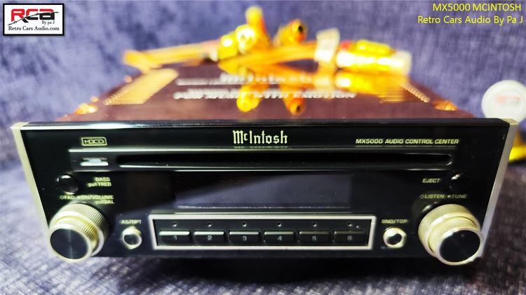 mx5000 mcintosh เครื่องเสียงรถยนต์ รูปที่ 2
