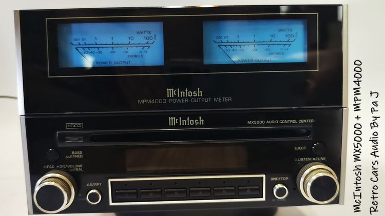 vumeter mcintosh mx5000 วิทยุเครื่องเสียง รูปที่ 4