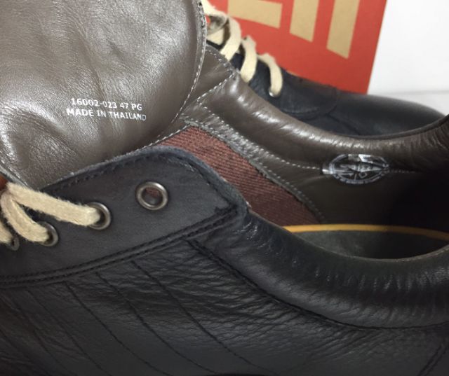 CAMPER Sneakers 47EU(30.5cm) Original ของแท้ มือ 2, รองเท้า CAMPER หนังแท้ พื้นเต็ม ป้ายที่ลิ้นแตก มีรอยขีดข่วนบางๆตรงหัวข้างขวาเล็กน้อย รูปที่ 17