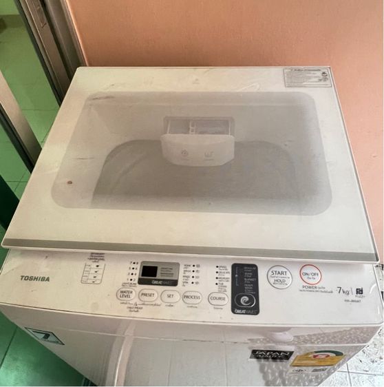 TOSHIBA เครื่องซักผ้าฝาบน 7 กก.