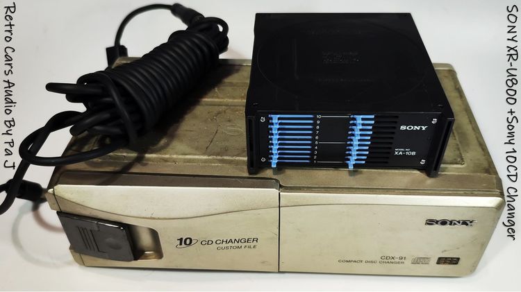 cd changerวิทยุ SONY XR-U800 รูปที่ 2