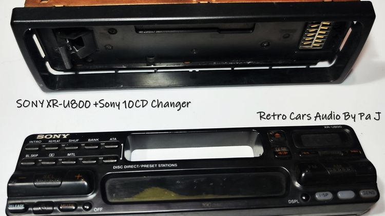 cd changerวิทยุ SONY XR-U800 รูปที่ 4