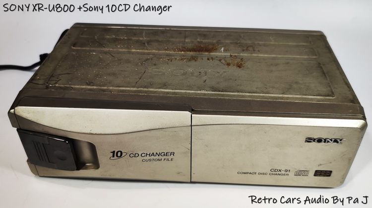 cd changerวิทยุ SONY XR-U800 รูปที่ 6