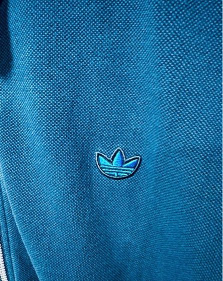 เสื้อสเว็ตเตอร์สีกรมแถบ แบรนด์ Addidas รูปที่ 7