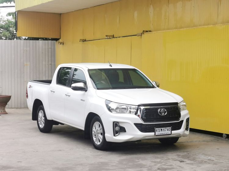 Toyota Hilux Revo 2020 2.4 Z Edition J Plus Pickup ดีเซล ไม่ติดแก๊ส เกียร์ธรรมดา ขาว