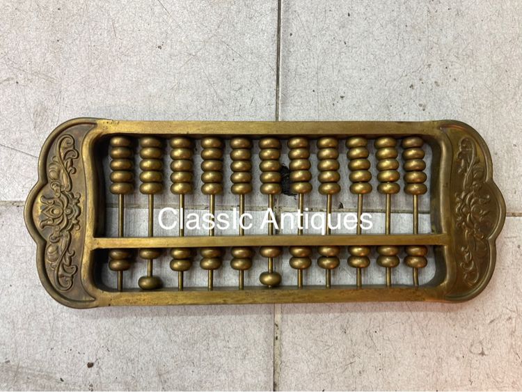 ลูกคิดจีน ทองเหลืองA1 รูปที่ 3