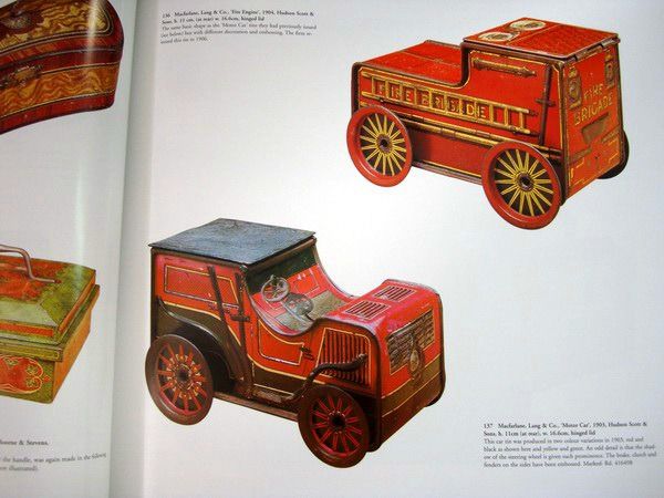 หนังสือ Biscuit Tins 1868-1939 The Art of Decorative Packaging หนังสือเกี่ยวกับศิลป การออกแบบ ที่ใส่บรรจุภัณฑ์  รูปที่ 8