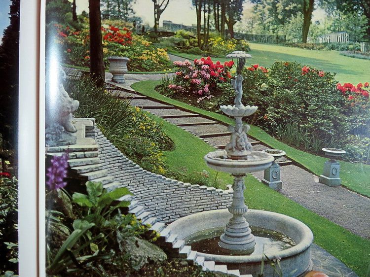 Gardens of the World สวนของโลก Mcdonald ภาพสวนของแต่ละประเทศ สวยงาม หนังสือปกแข็ง รูปที่ 12