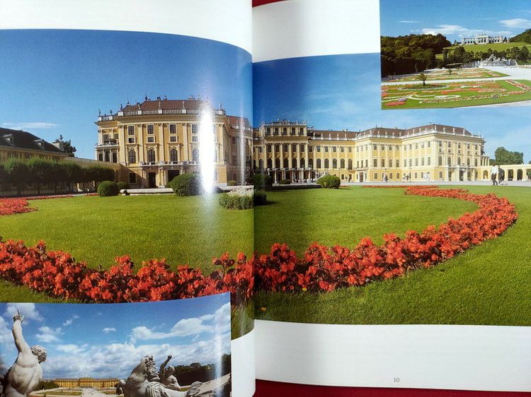 schloss schönbrunn พระราชวังเชินบรุนน์ พระราชวังในกรุงเวียนนา ประเทศออสเตรีย หนังสือภาพสวยงาม รูปที่ 4