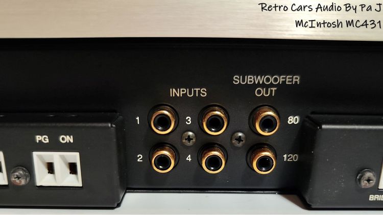 พาวเวอร์แอมป์ mc431 mcintosh รูปที่ 5