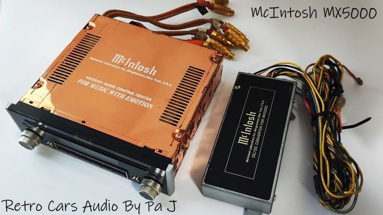 วิทยุ mcintosh mx5000 เครื่องเสียงรถยนต์