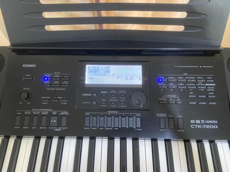 Keyboard Casio CTK-7200 คีย์บอร์ดสภาพยังใหม่ รูปที่ 6