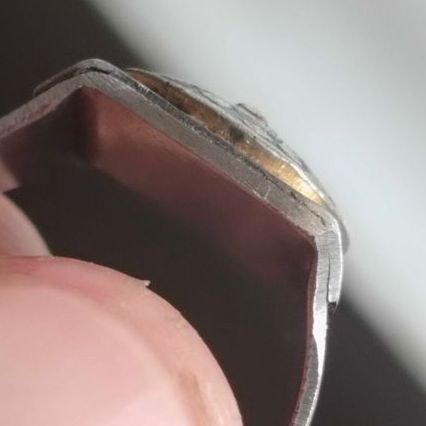 แหวนหลวงพ่อผางจิตตคโตลงยาปี๒๕๒๐ขนาด๑.๙ซม. รูปที่ 7