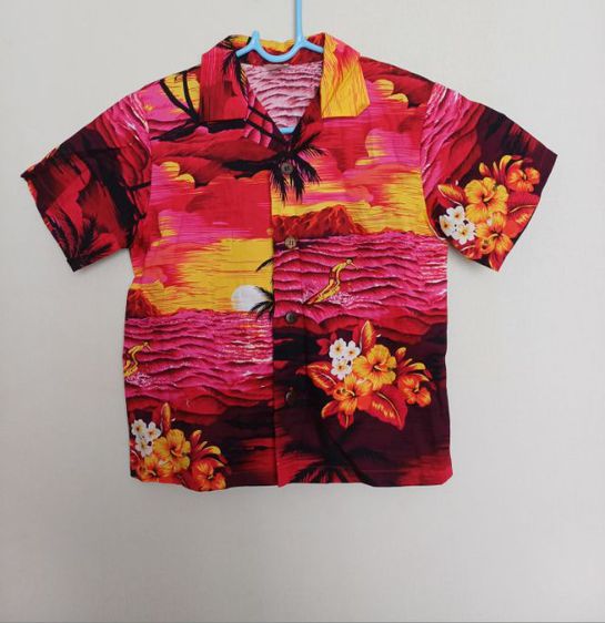Palmwave Hawaii shirt kids Size 8 รูปที่ 4