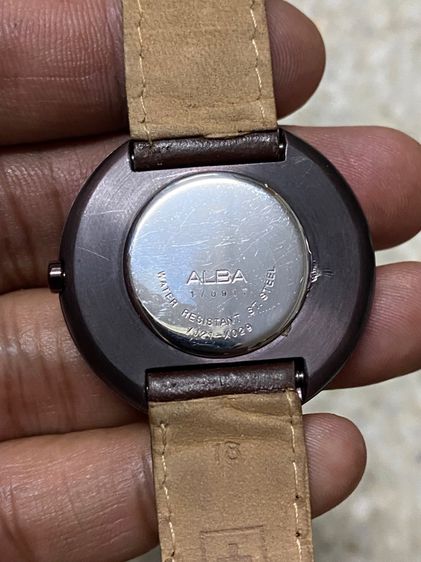 นาฬิกายี่ห้อ ALBA  อัลบา  ของแท้มือสอง เรือนกลมสวย 750฿ รูปที่ 3