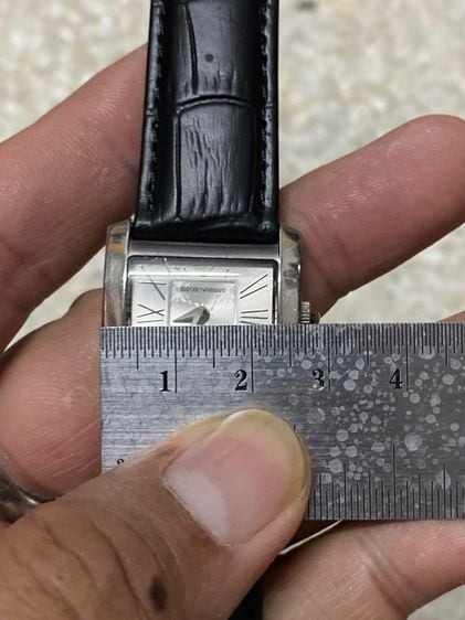 นาฬิกายี่ห้อ ARMANI  EMPORIO  ของแท้มือสอง เลดี้ สายเปลี่ยนใหม่  950฿ รูปที่ 7