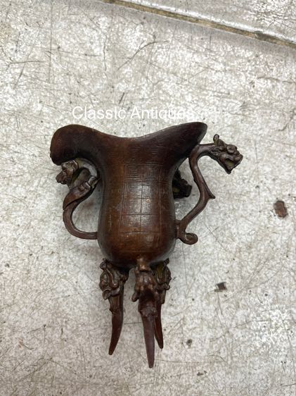 จอกสามขา ทองเหลือง รูปที่ 2