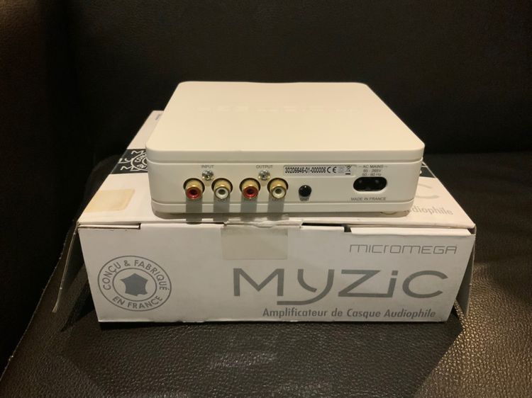 ขาย แอมป์ขยายหูฟังเสียงดี สภาพสวย ของครบ เข้าใหม่ MICROMEGA MyZIC headphone amplifiers made in France 🇫🇷 รูปที่ 4