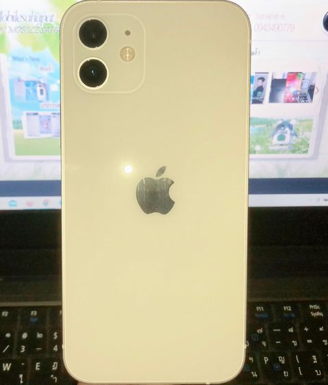Apple iPhone12 สีขาว เครื่องสภาพสวย ใช้ปกติ หายากแล้ว ต่างจังหวัดสั่งผ่านShopee รูปที่ 2