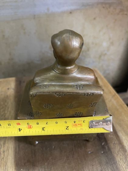 ท่านประธาน เหมาเจ๋อตุง ทองเหลือง สะสม รูปที่ 5