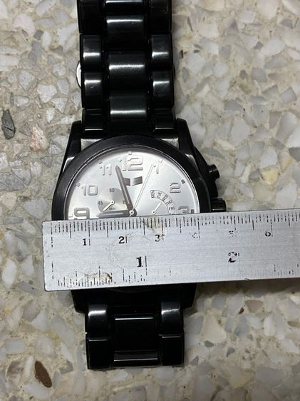 นาฬิกายี่ห้อ VESTAL   ควอทซ์ ของแท้มือสอง สแตนเลสใหญ่มาก สายยาว 7 นิ้วครึ่ง  1700฿ รูปที่ 9