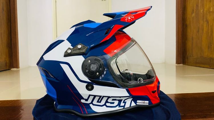หมวก JUST1 J34 Pro Tour RED BLUE size XL