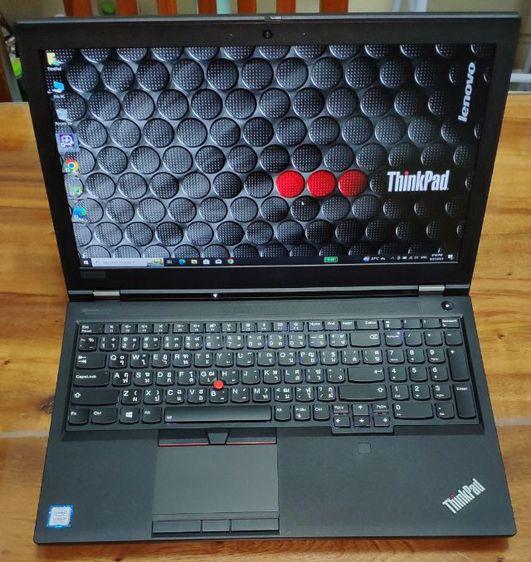 Top work station ThinkPad P53 i7-9750H  quadro T1000 ssd 1tbแรม16gb จอ 15 full hd คีไฟ วินแท้  รูปที่ 1
