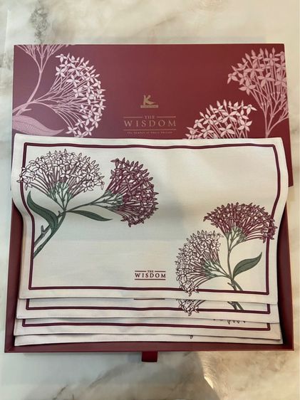 The wisdom ผ้ารองจาน สำหรับเฉพาะลูกค้าวิสดอมเท่านัน ของใหม่ รูปที่ 2