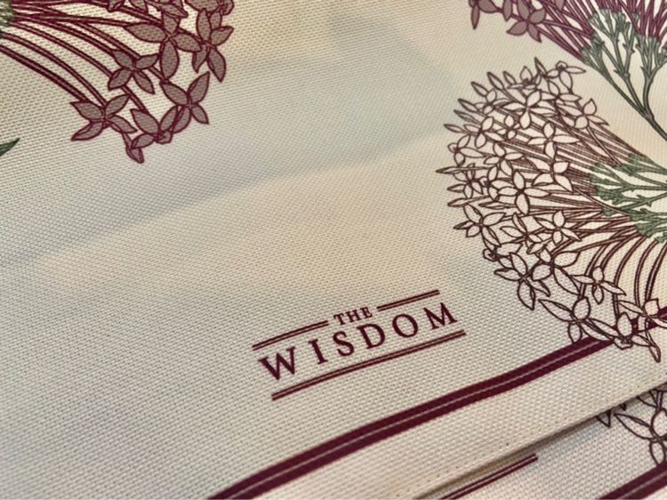 The wisdom ผ้ารองจาน สำหรับเฉพาะลูกค้าวิสดอมเท่านัน ของใหม่ รูปที่ 3