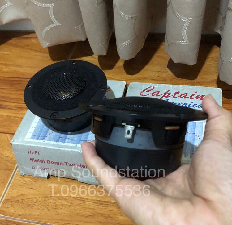 ดอกลำโพงทวิตเตอร์โดม DT100 08P 25PA รูปที่ 3