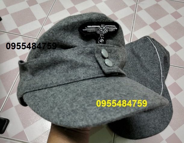 หมวกทหารเยอรมัน  German Elite M43 Field Wool ผ้าวูล หนา นุ่มอุ่น  รูปที่ 6
